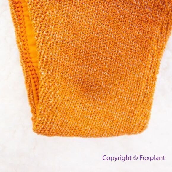 New! Set!‎ In Your Arms Free People Oceanic Bikini Top and bottom orange/gold - Picture 4 of 16